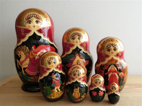 nesting dolls vintage|collectible russian nesting dolls.